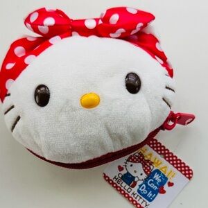 Hello Kitty Rosie the Riveter "We Can Do It!" Hawaii collectible coin purse